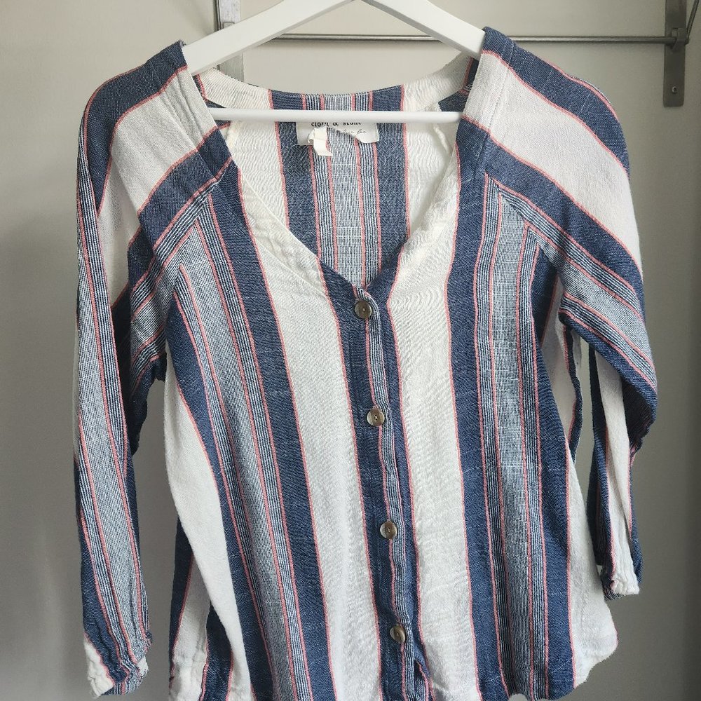 Cloth & Stone 100% Cotton Blouse
